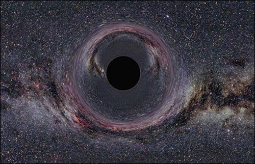 科学网-证实银河系中心存在巨型黑洞