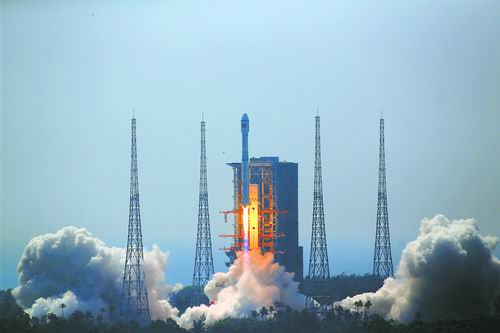 一箭22星长征八号遥二运载火箭首飞成功