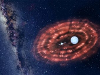 天文學家首次發現雙星共有包層證據