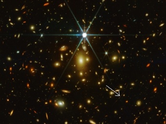 韦布望远镜捕捉到迄今最远恒星细节