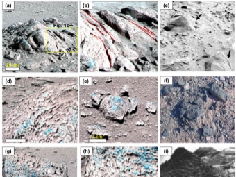 火星岩石表面正在被盐和水悄悄改变