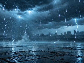 带电雨滴会引起腐蚀
