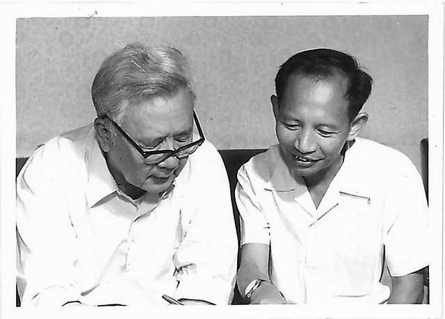 1981年华罗庚与王元